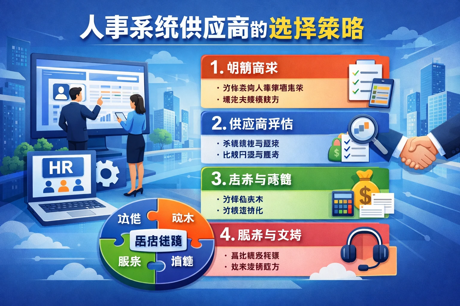 人事系统供应商的选择策略