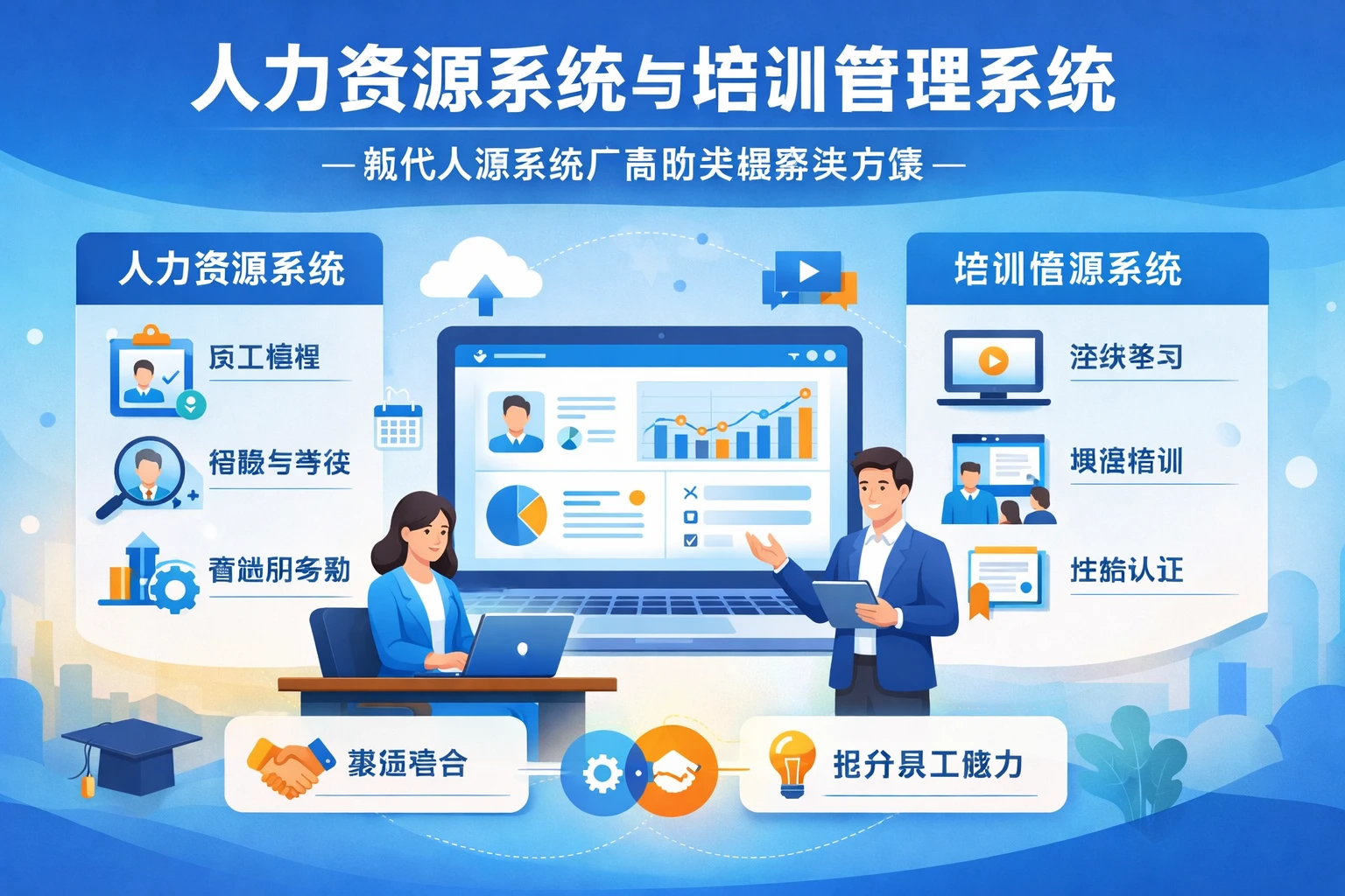 人力资源系统与培训管理系统:现代人事系统厂商的关键解决方案