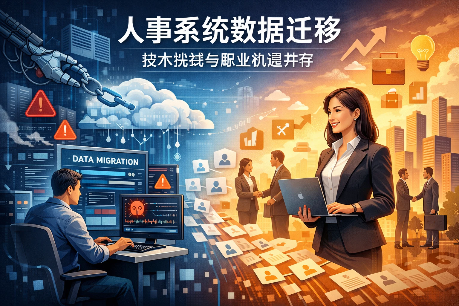 人事系统数据迁移：技术挑战与职业机遇并存