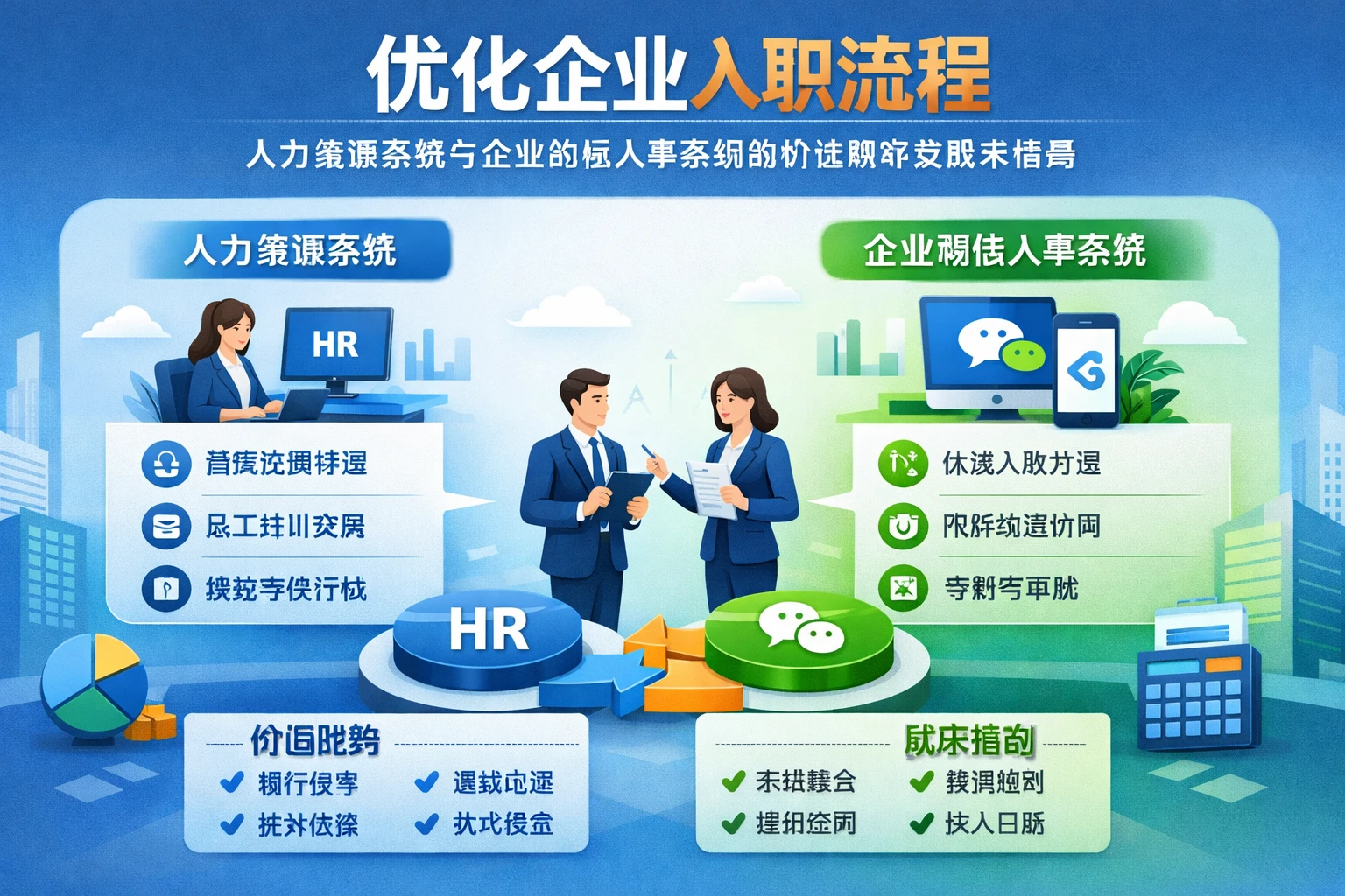 优化企业入职流程：人力资源系统与企业微信人事系统的价值解析及成本指南