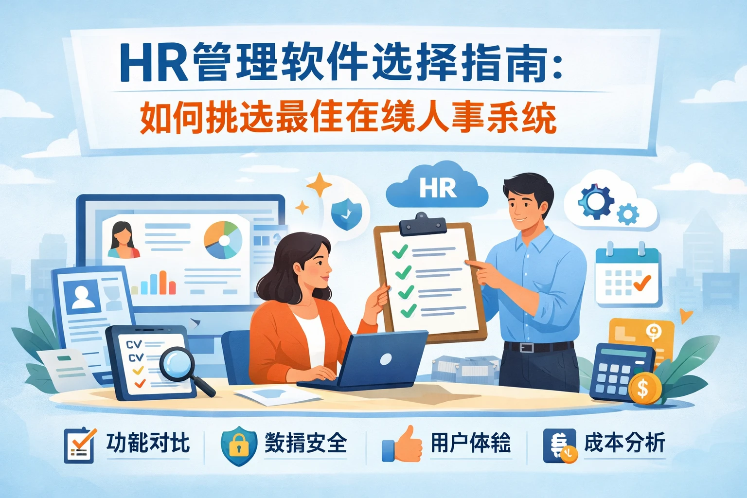 HR管理软件选择指南：如何挑选最佳在线人事系统