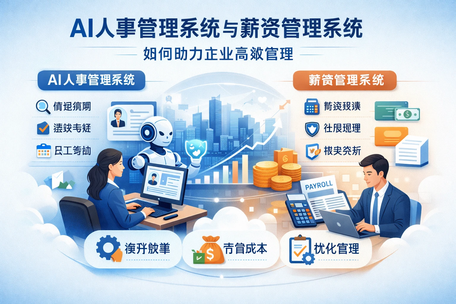 AI人事管理系统与薪资管理系统如何助力企业高效管理