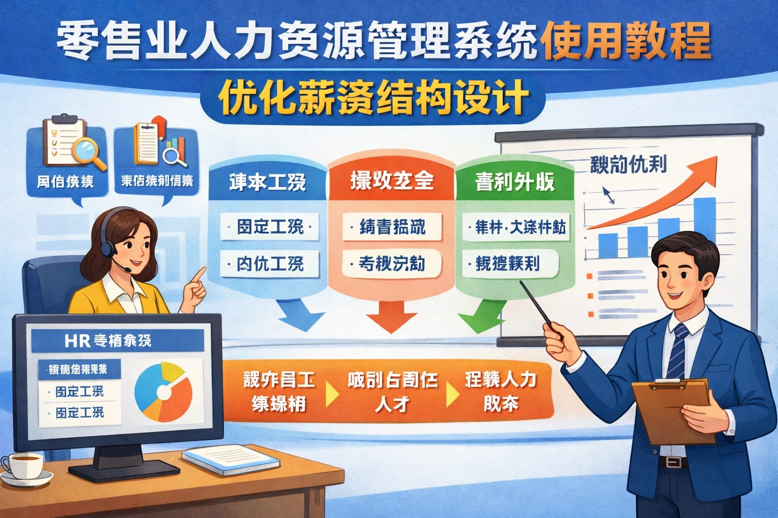 零售业人力资源管理系统使用教程：优化薪资结构设计