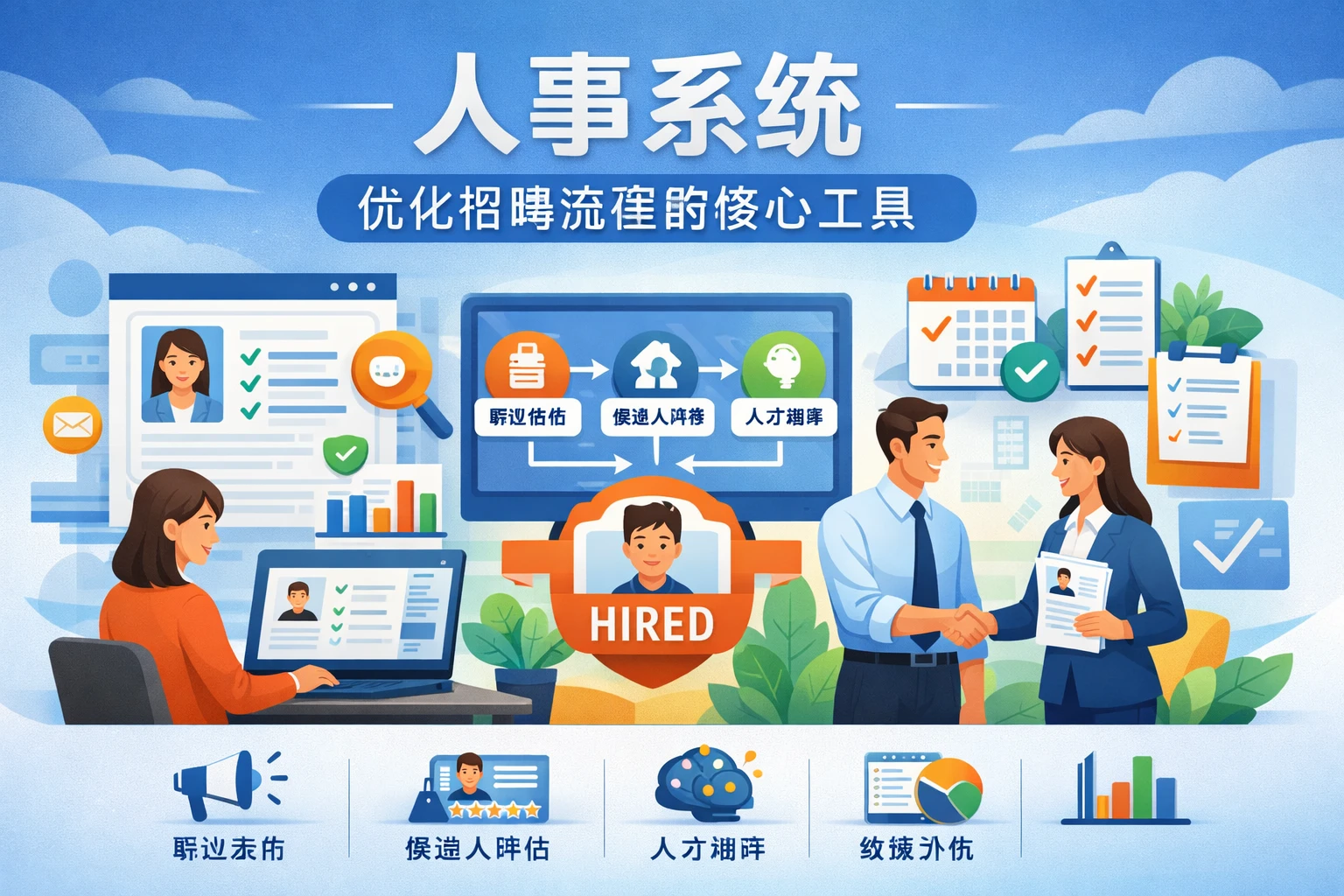 人事系统:优化招聘流程的核心工具