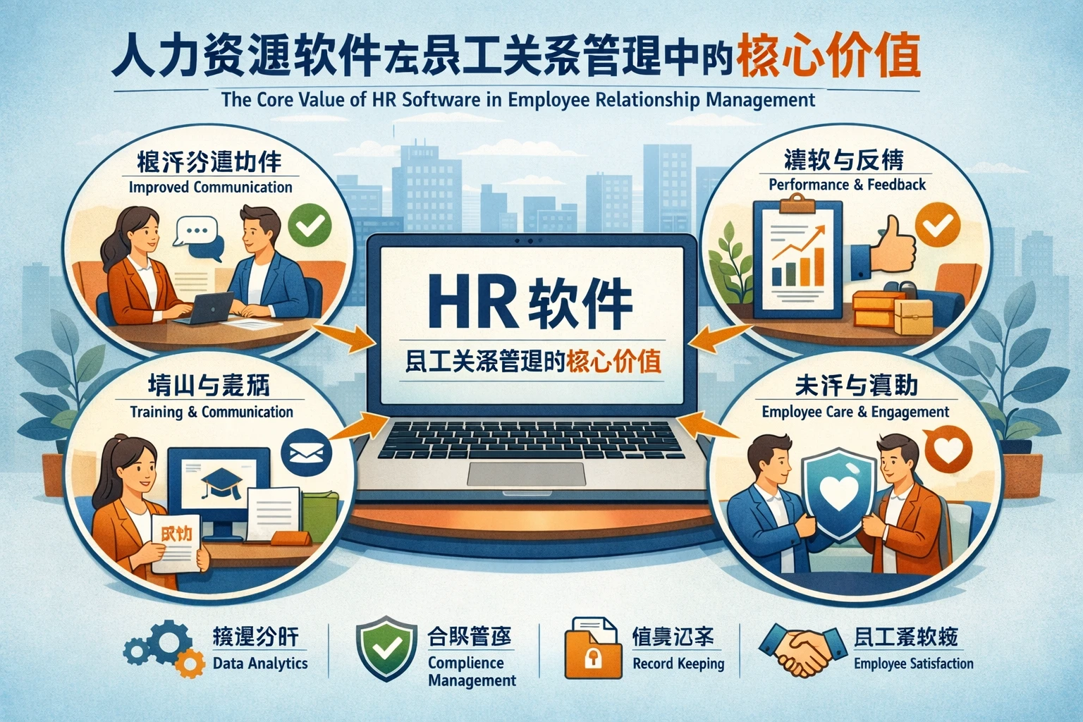 人力资源软件在员工关系管理中的核心价值