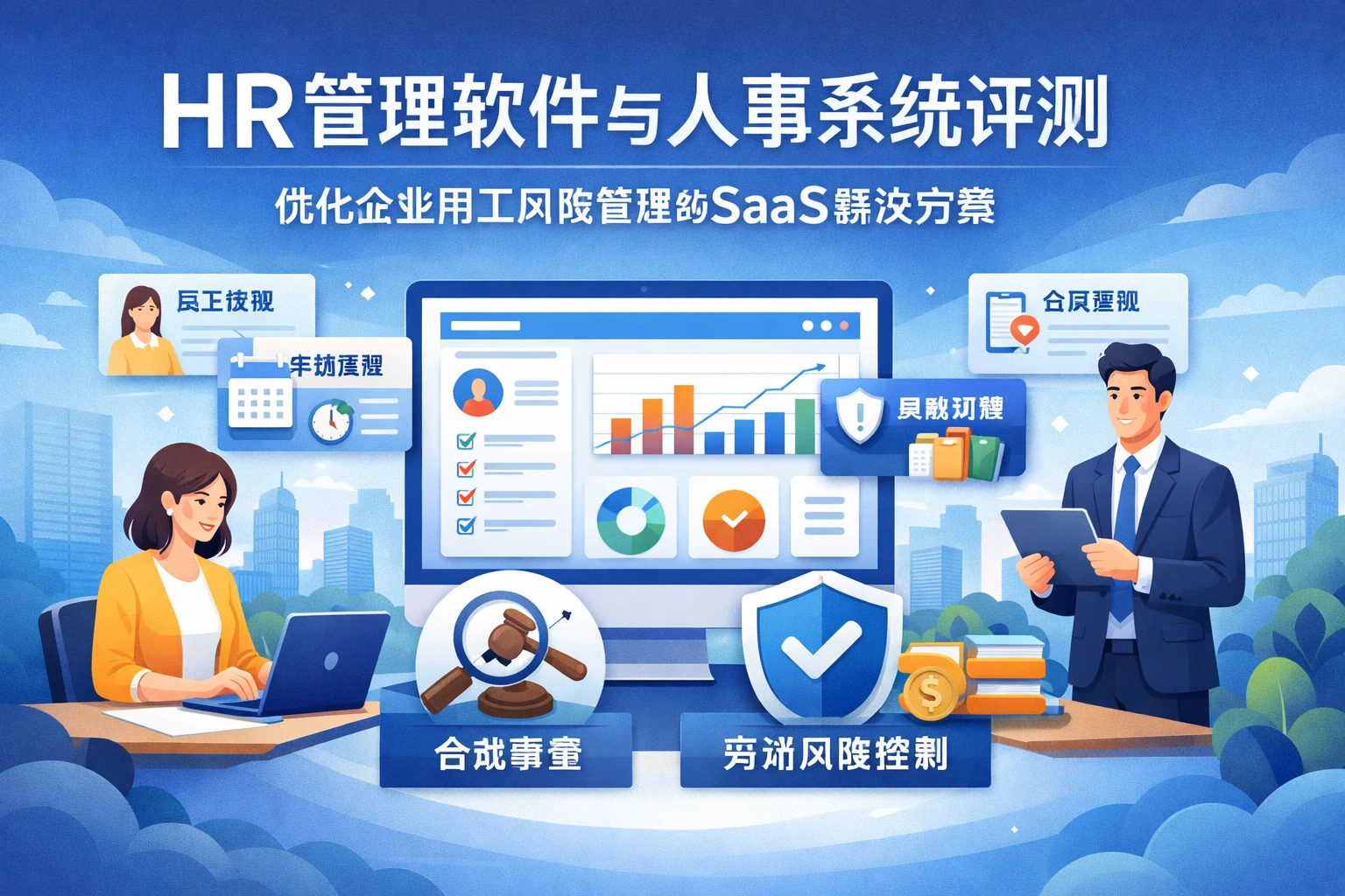 HR管理软件与人事系统评测：优化企业用工风险管理的SaaS解决方案