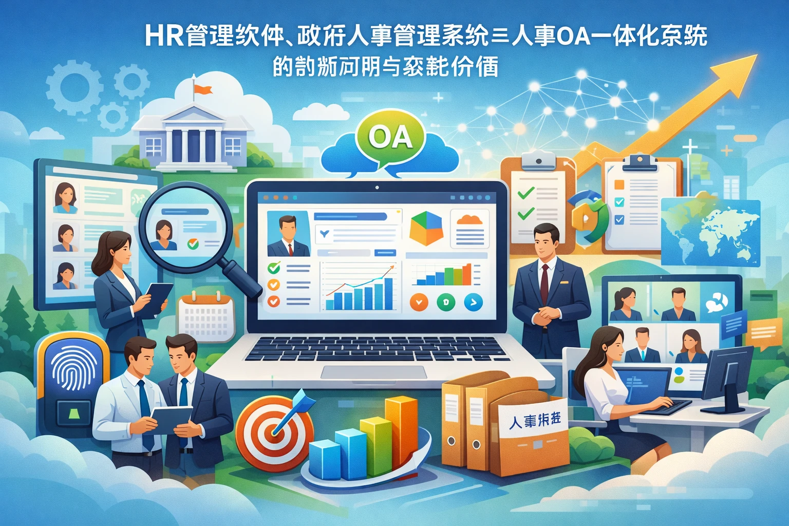 HR管理软件、政府人事管理系统与人事OA一体化系统的创新应用与实践价值