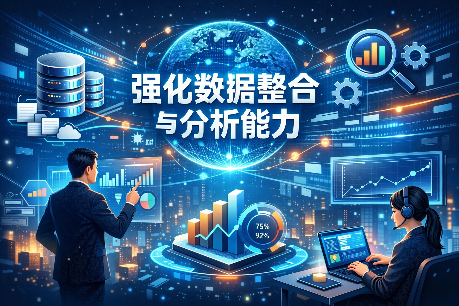 强化数据整合与分析能力