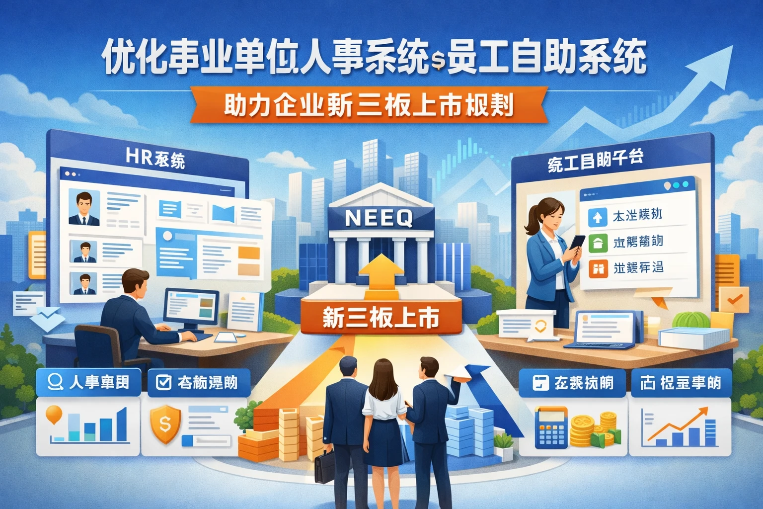 优化事业单位人事系统与员工自助系统 助力企业新三板上市规划