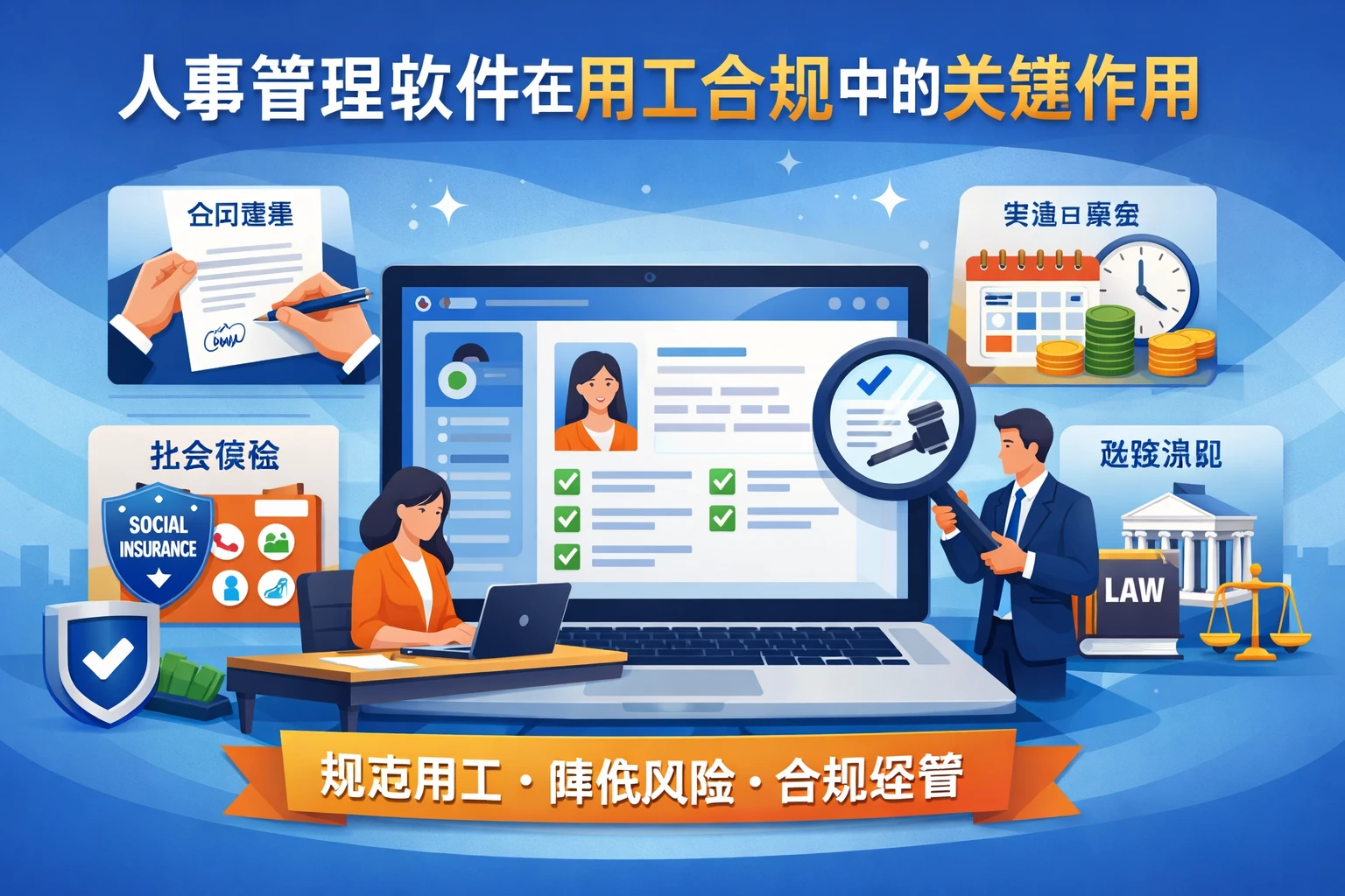 人事管理软件在用工合规中的关键作用