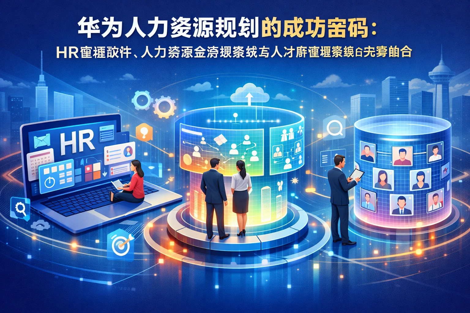 华为人力资源规划的成功密码：HR管理软件、人力资源全流程系统与人才库管理系统的完美融合