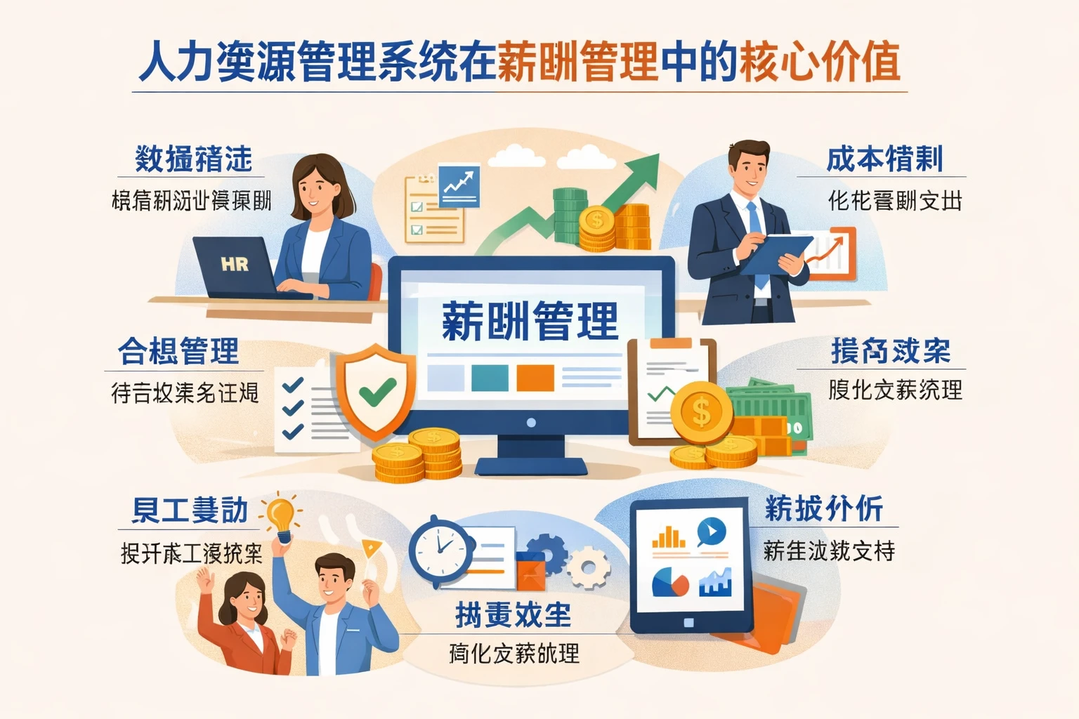 人力资源管理系统在薪酬管理中的核心价值