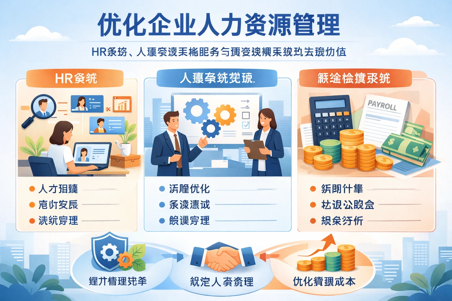 优化企业人力资源管理：HR系统、人事系统实施服务与薪资核算系统的关键价值