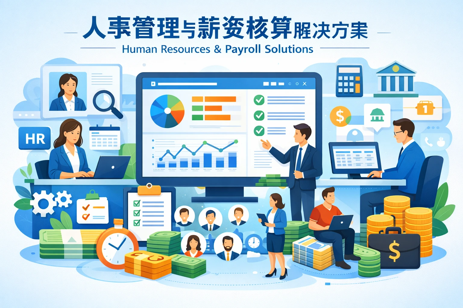 现代企业人事管理系统与薪资核算系统的综合解决方案