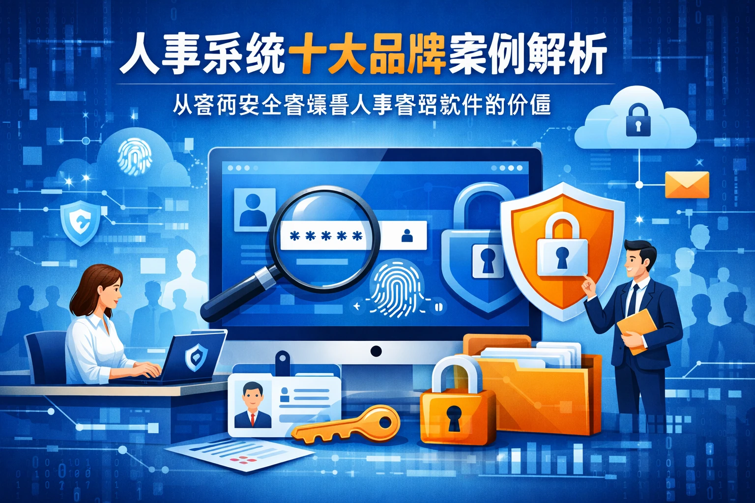 人事系统十大品牌案例解析：从密码安全管理看人事管理软件的价值