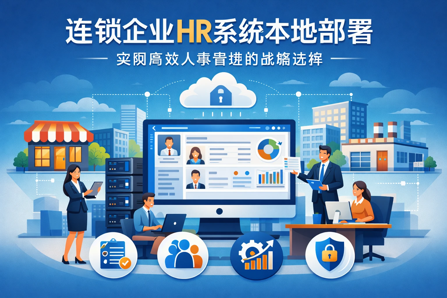 连锁企业HR系统本地部署：实现高效人事管理的战略选择