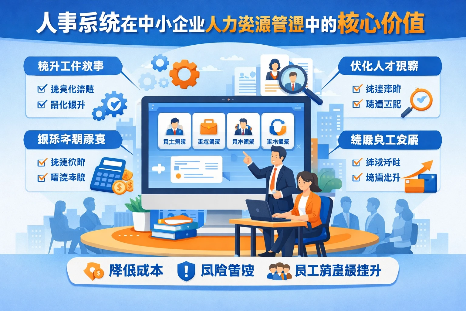 人事系统在中小企业人力资源管理中的核心价值