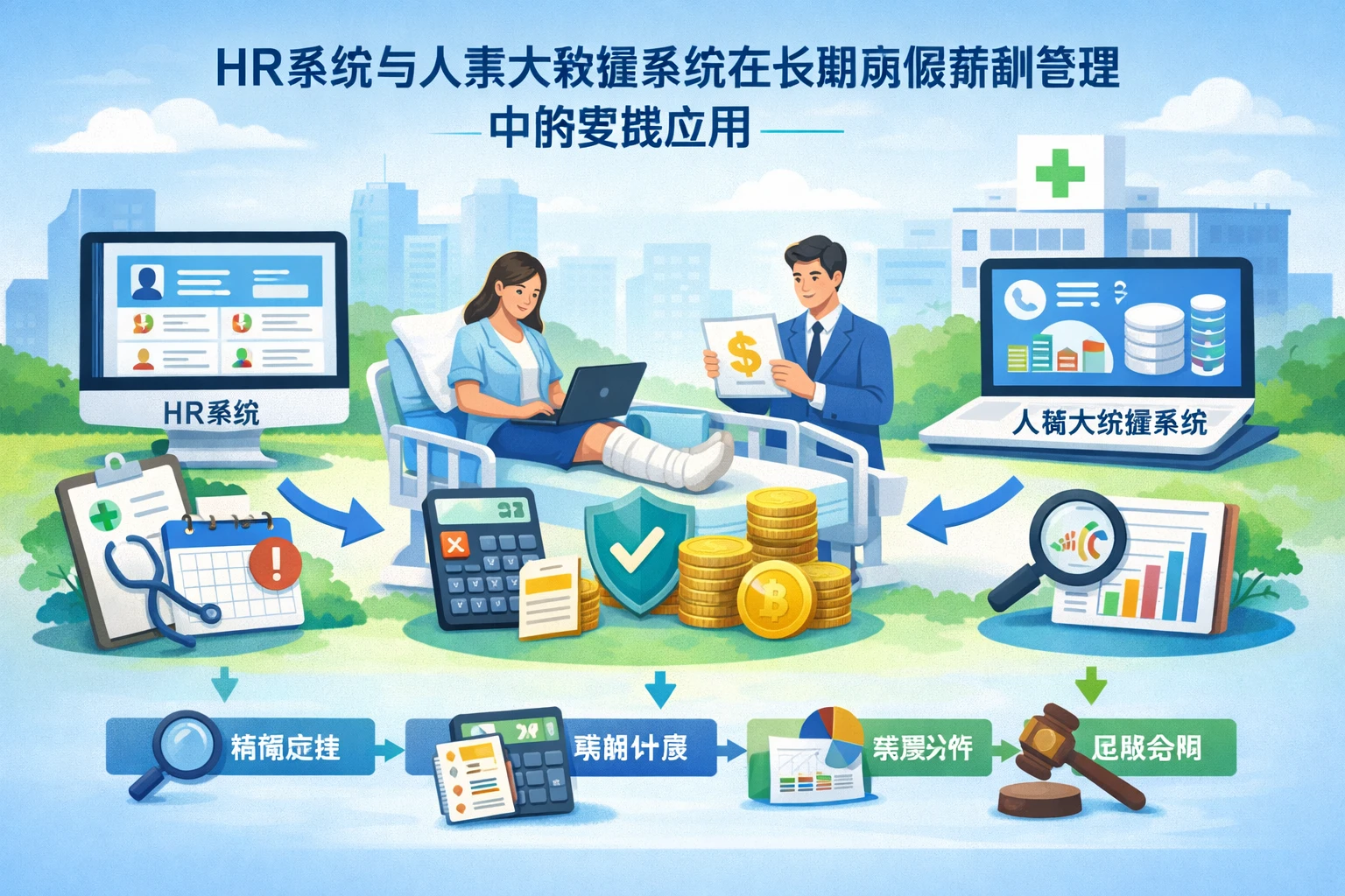 HR系统与人事大数据系统在长期病假薪酬管理中的实践应用