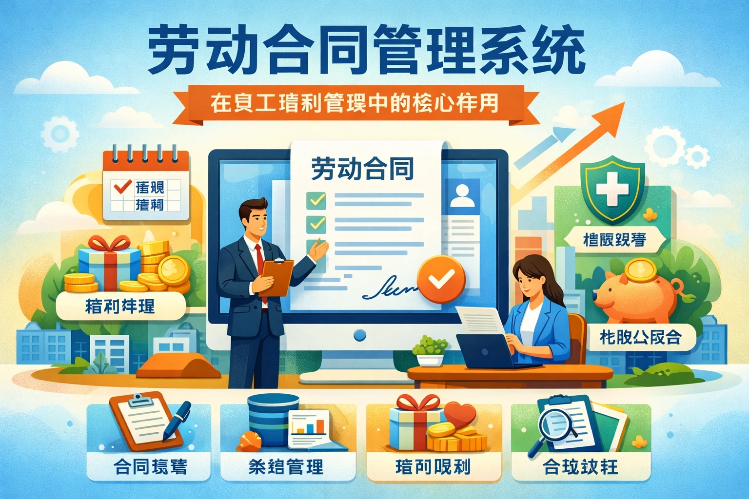 劳动合同管理系统在员工福利管理中的核心作用