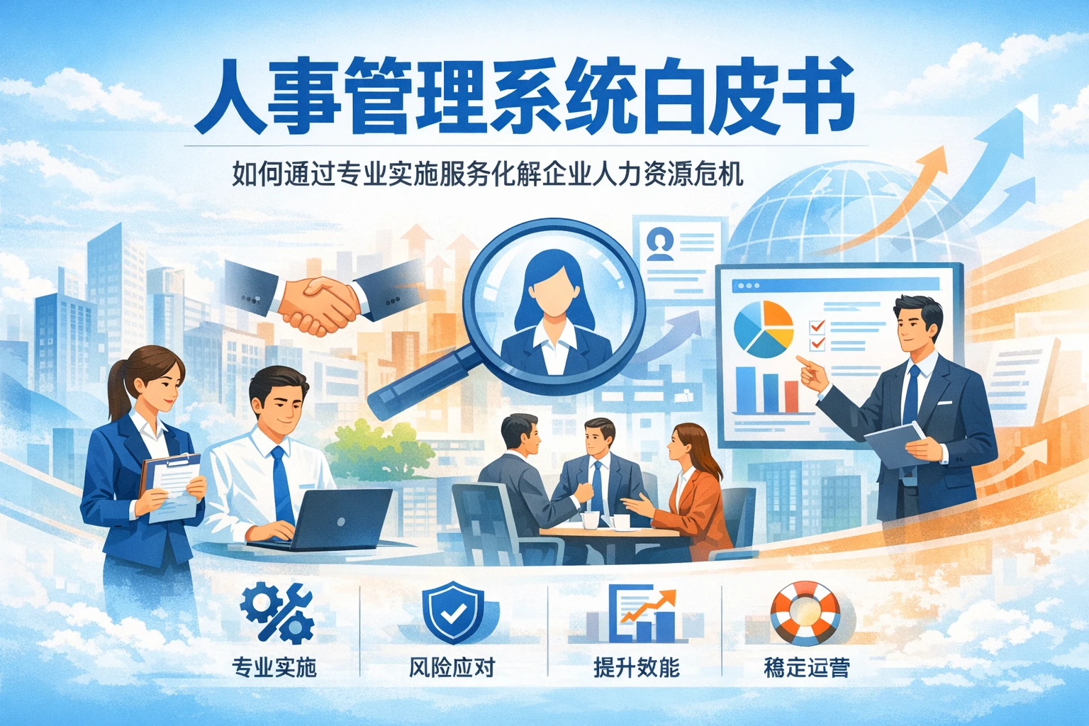 人事管理系统白皮书:如何通过专业实施服务化解企业人力资源危机