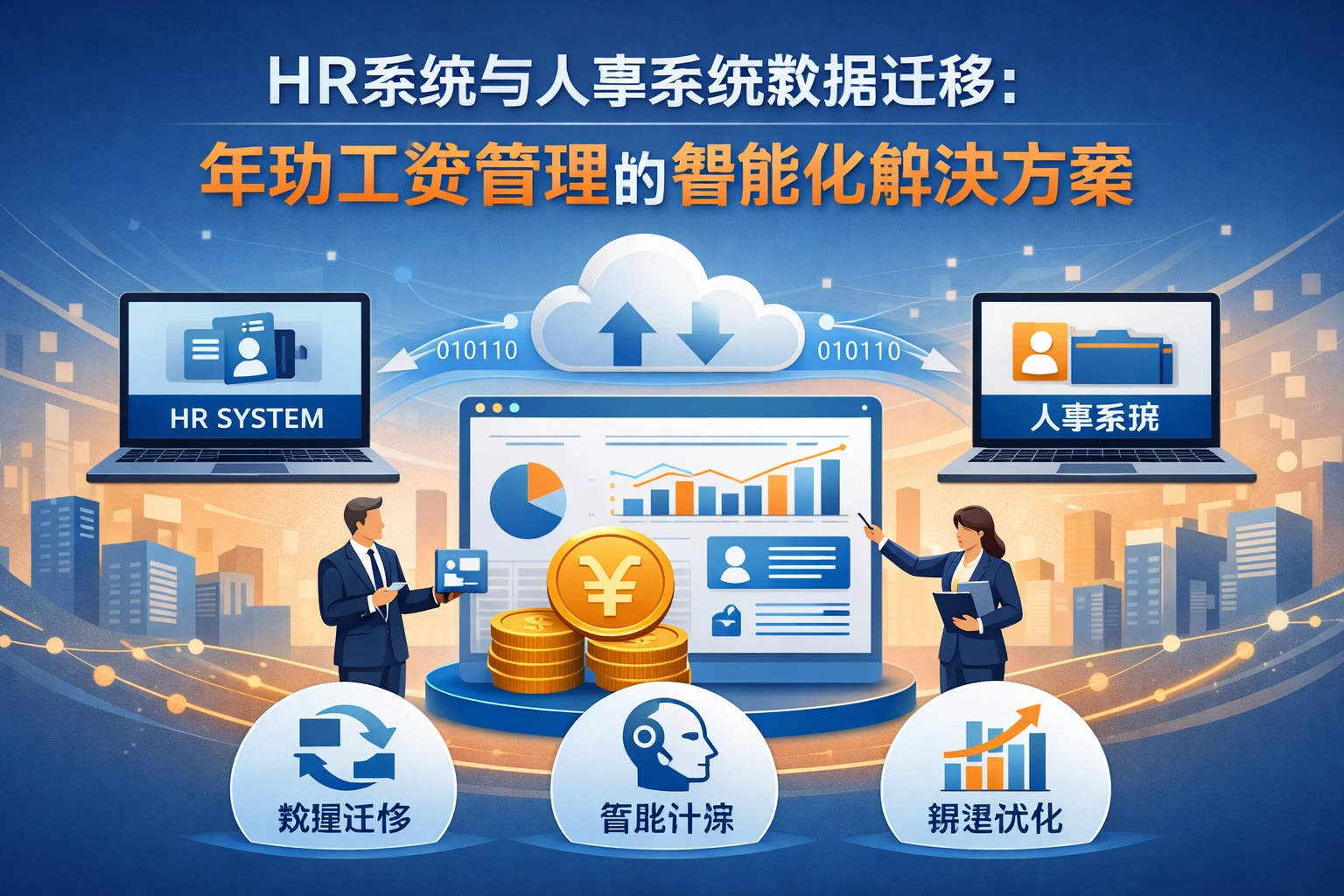 HR系统与人事系统数据迁移：年功工资管理的智能化解决方案