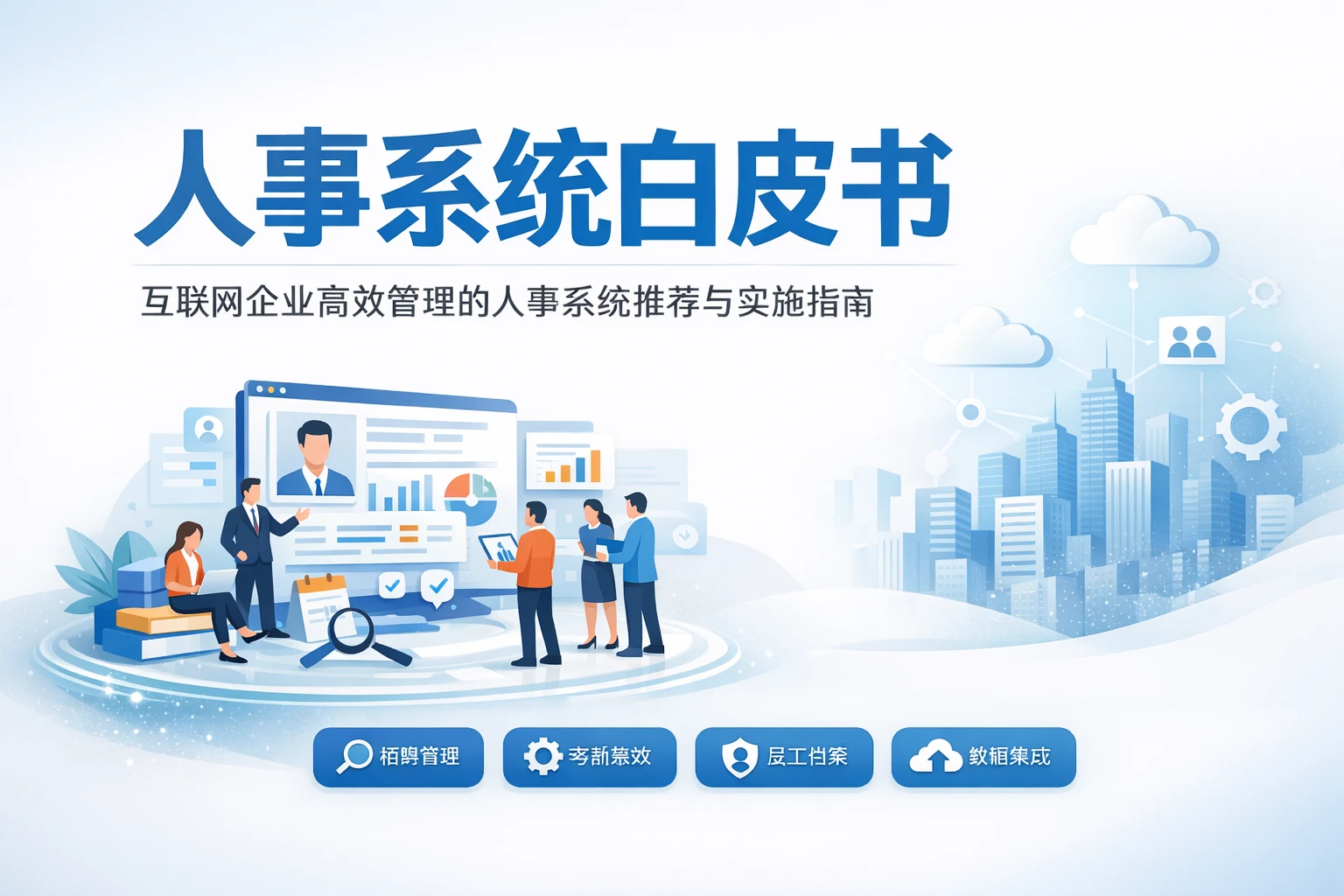 人事系统白皮书：互联网企业高效管理的人事系统推荐与实施指南