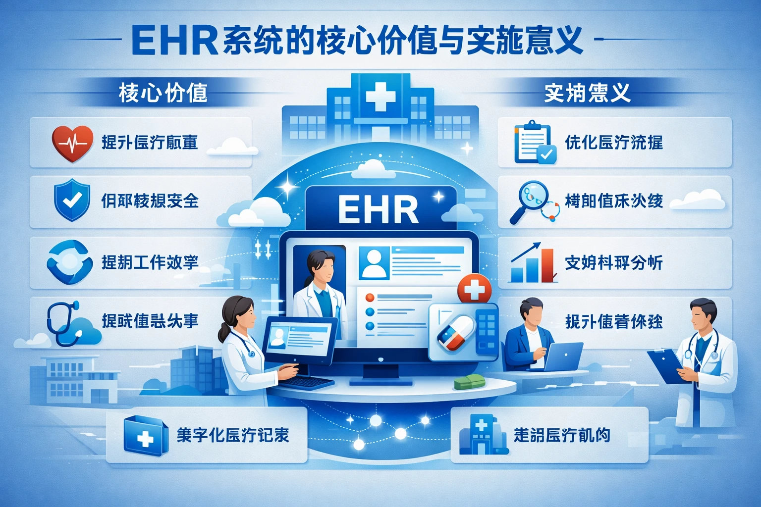 EHR系统的核心价值与实施意义