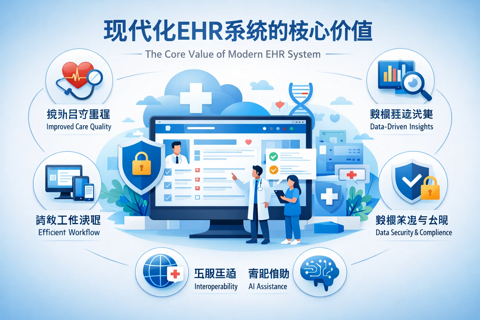 现代化ehr系统的核心价值