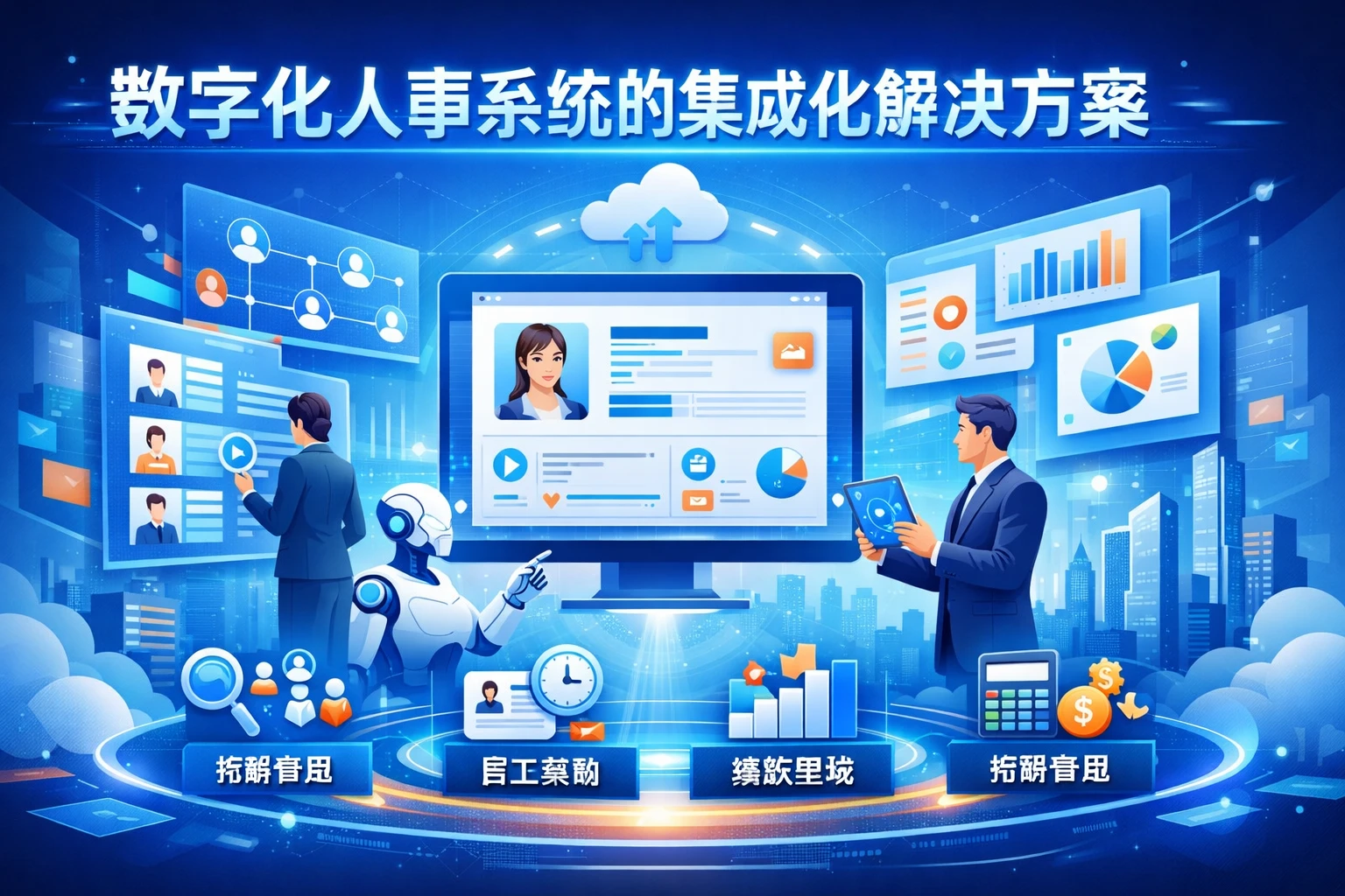 数字化人事系统的集成化解决方案