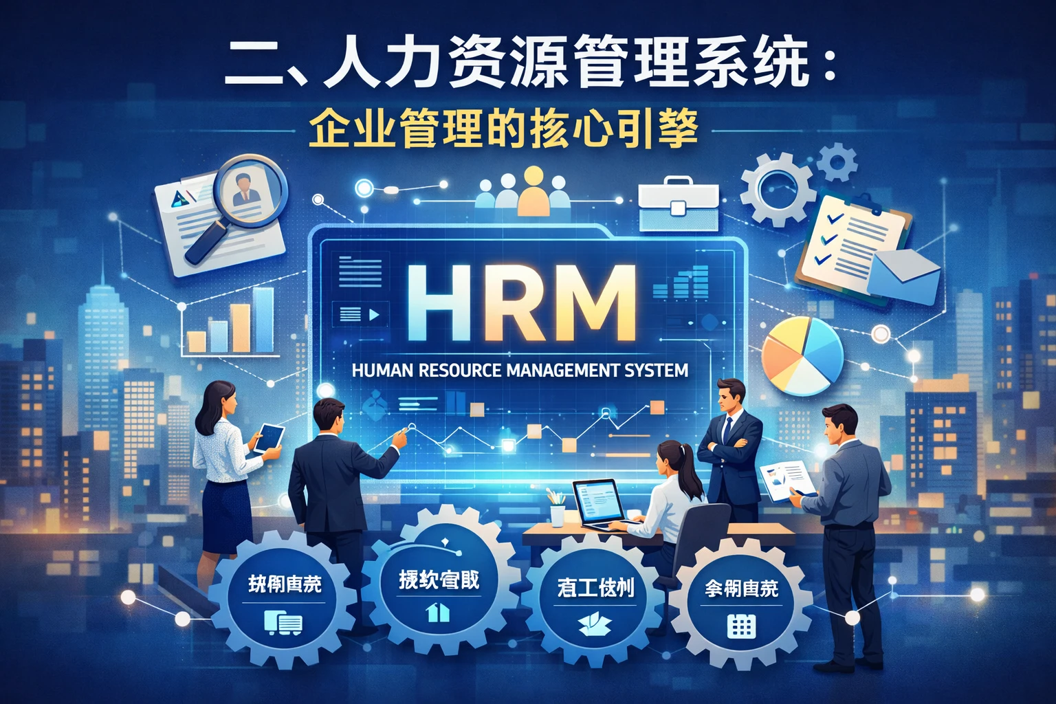 二、人力资源管理系统：企业管理的核心引擎