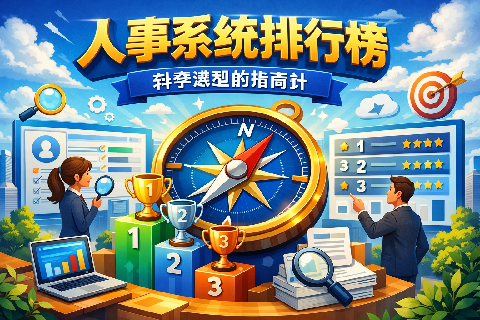 人事系统排行榜:科学选型的指南针