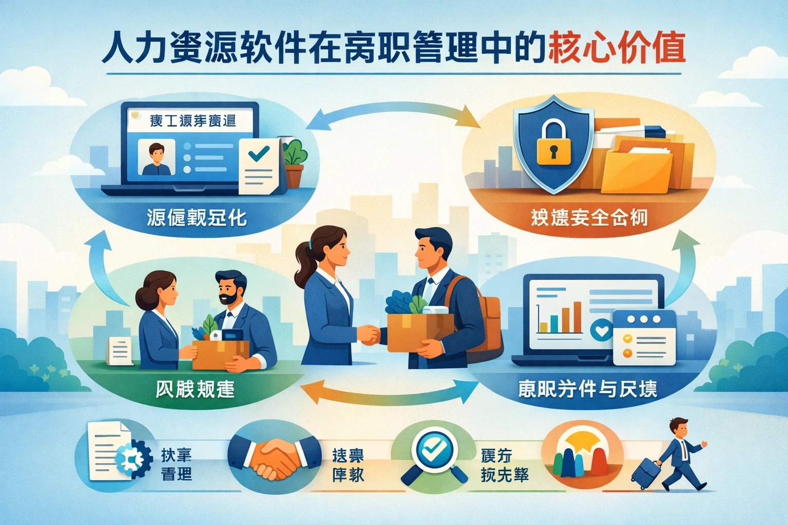 人力资源软件在离职管理中的核心价值