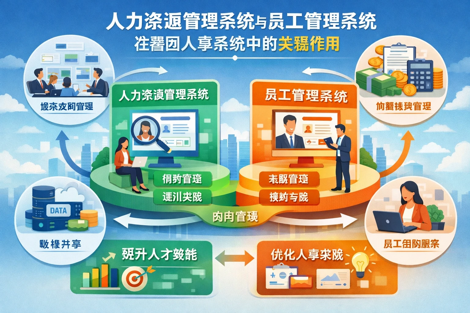 人力资源管理系统与员工管理系统在集团人事系统中的关键作用