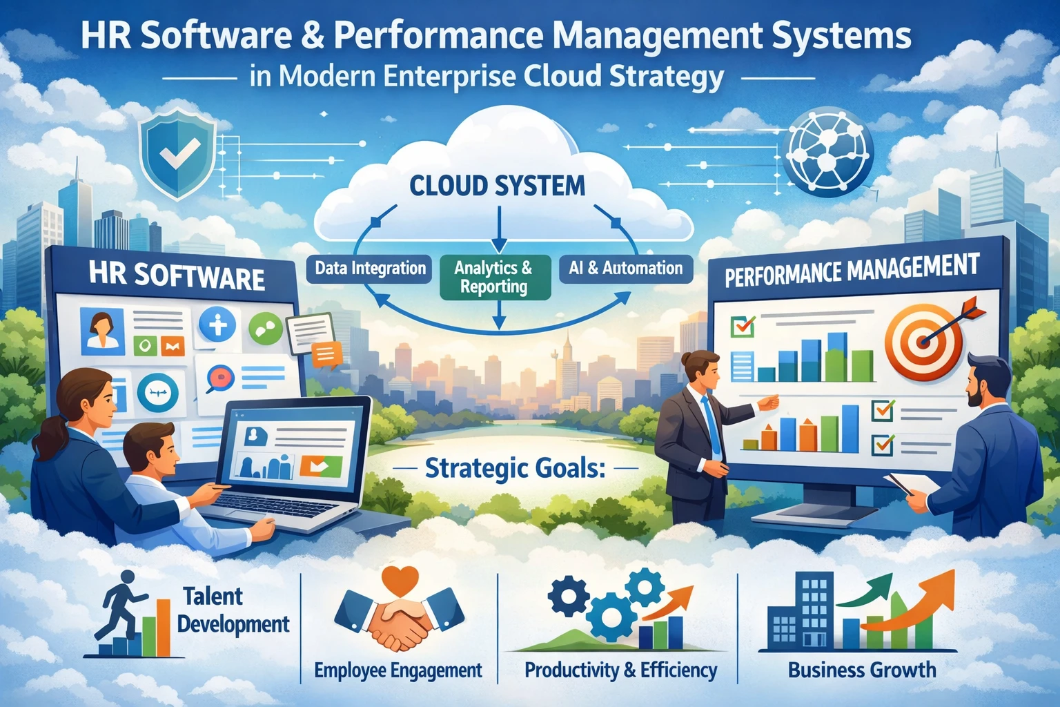 人力资源软件与绩效管理系统在现代企业云系统中的战略定位与发展目标