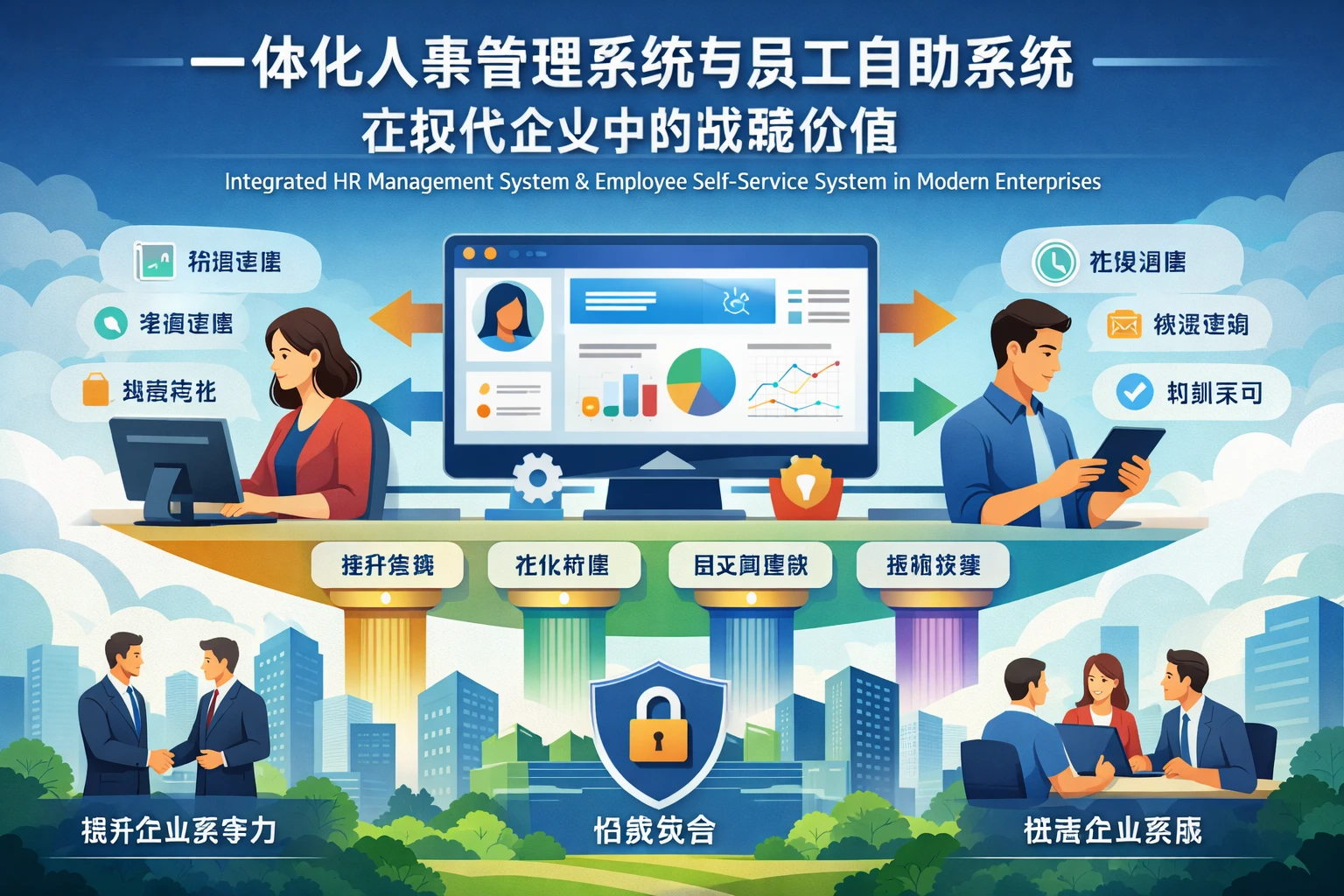 一体化人事管理系统与员工自助系统在现代企业中的战略价值