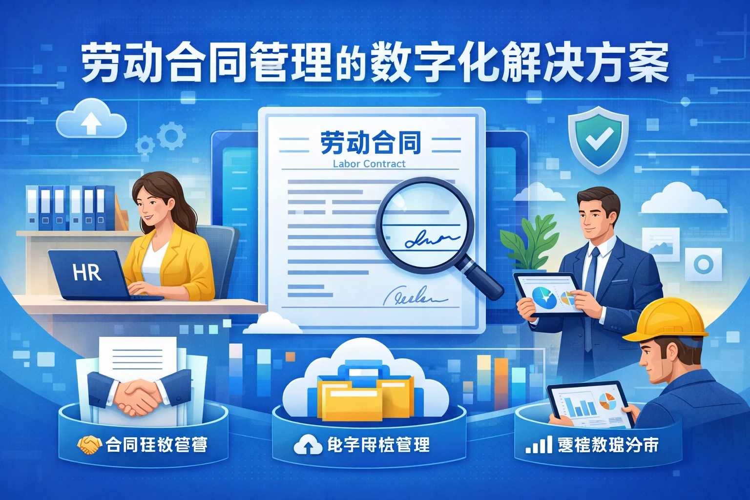 劳动合同管理的数字化解决方案