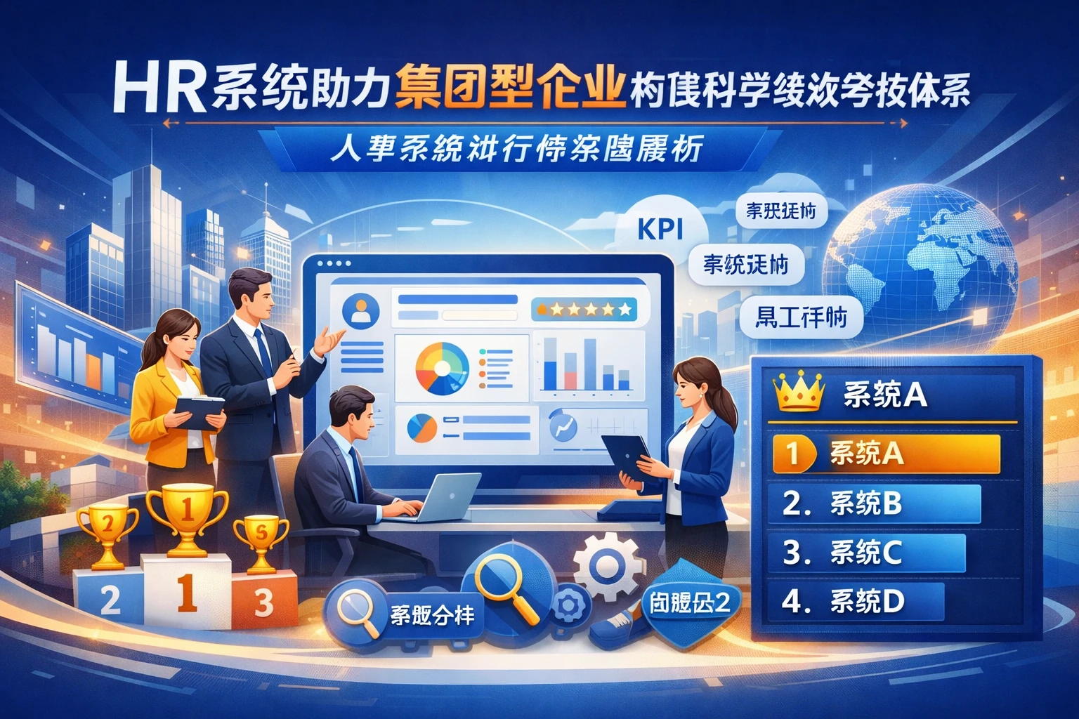 HR系统助力集团型企业构建科学绩效考核体系 - 人事系统排行榜深度解析