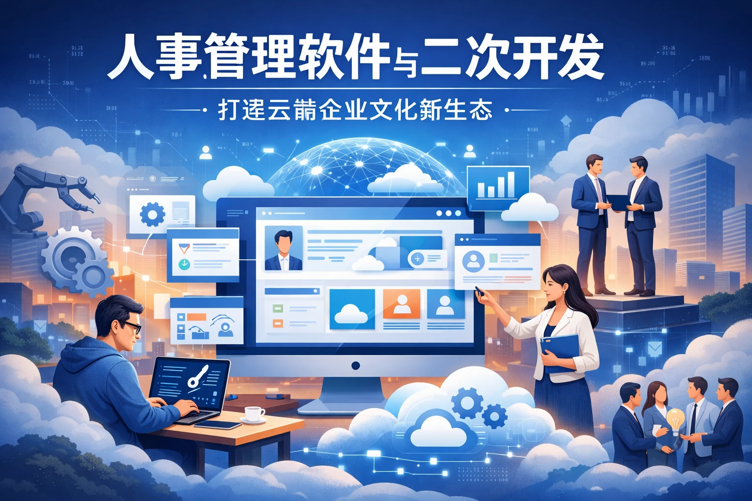 人事管理软件与二次开发：打造云端企业文化新生态