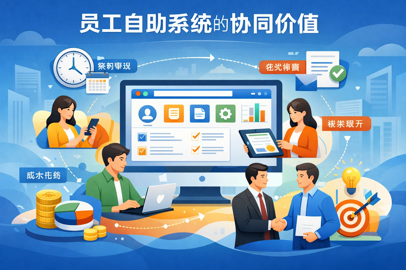 员工自助系统的协同价值