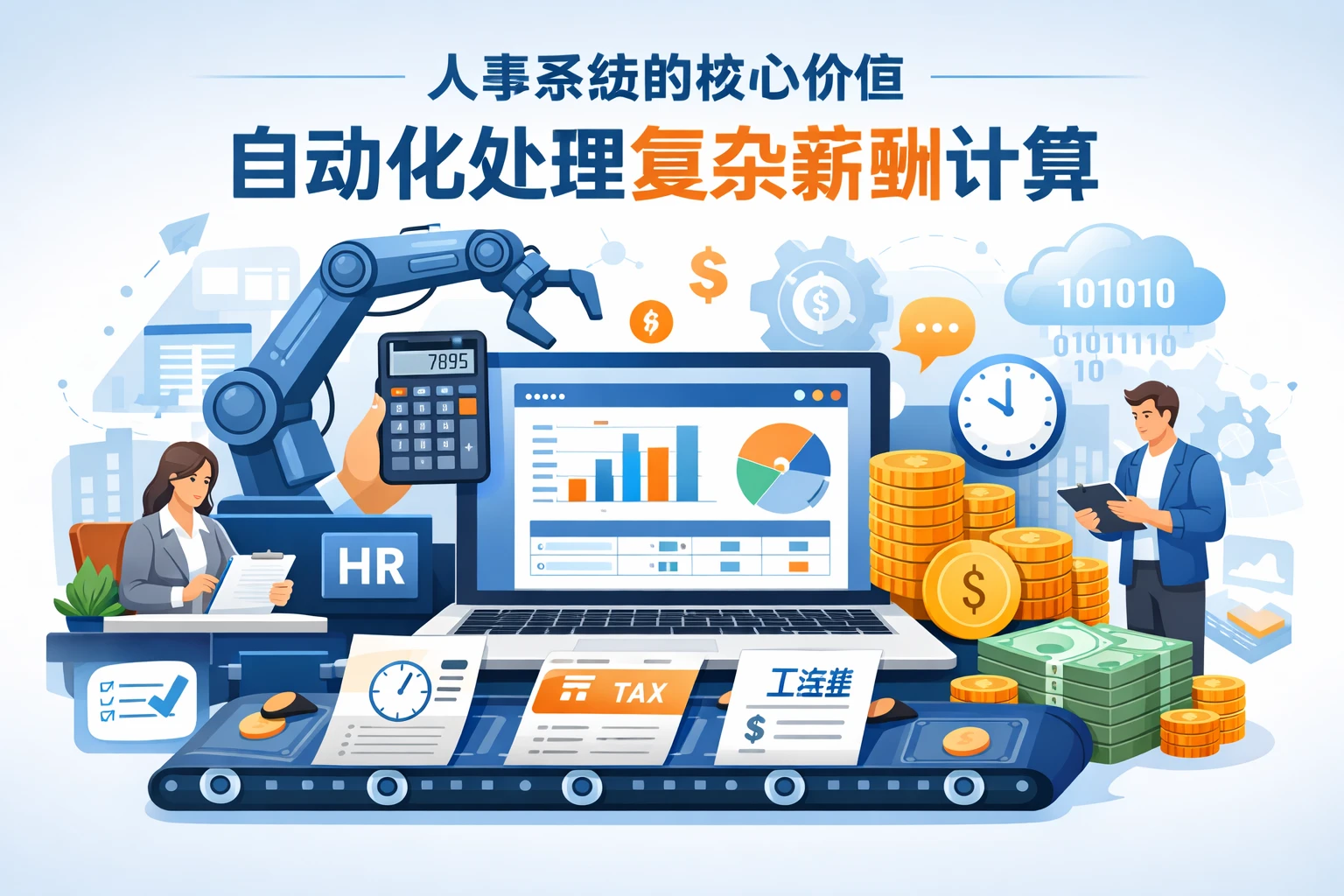人事系统的核心价值：自动化处理复杂薪酬计算