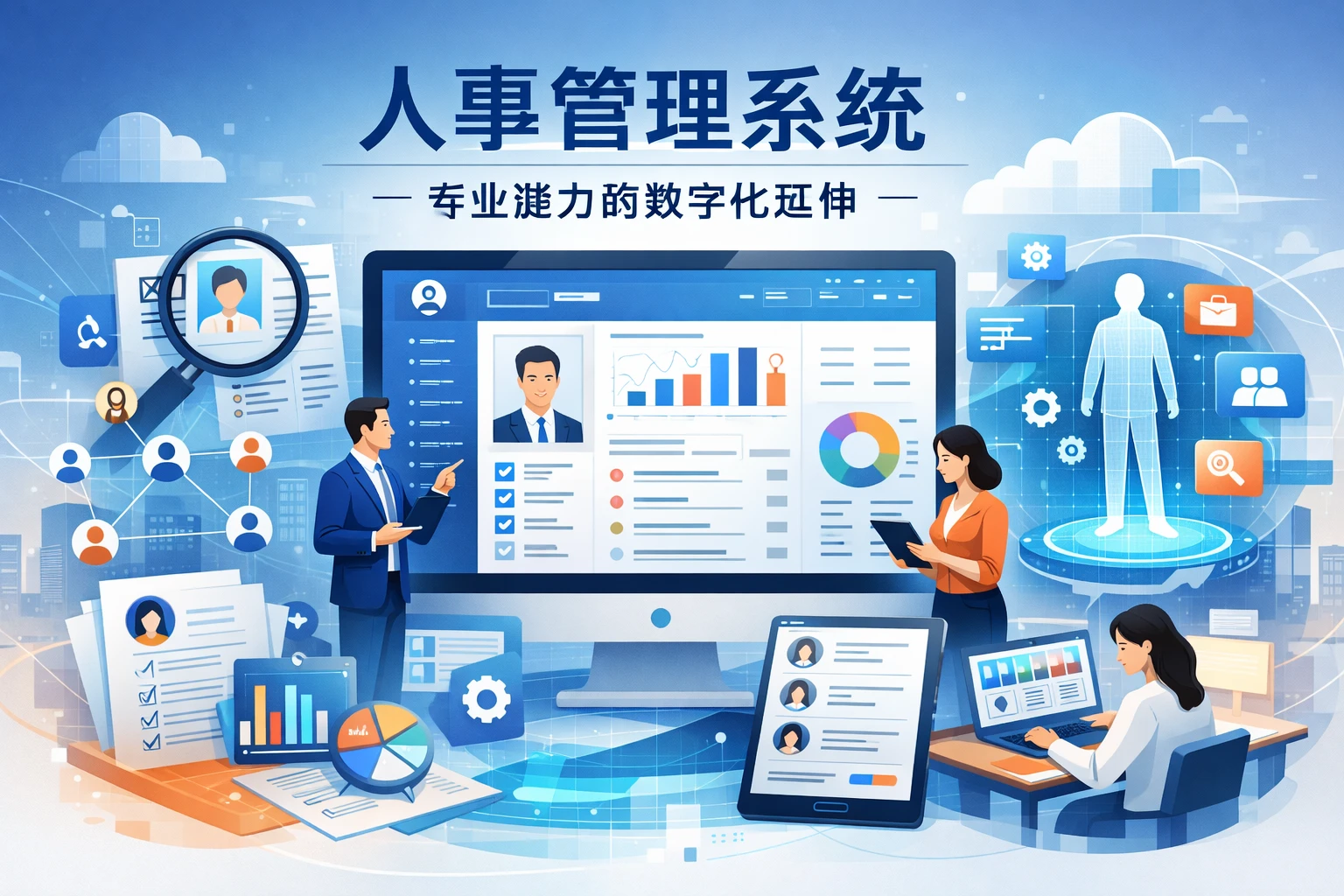 人事管理系统：专业能力的数字化延伸