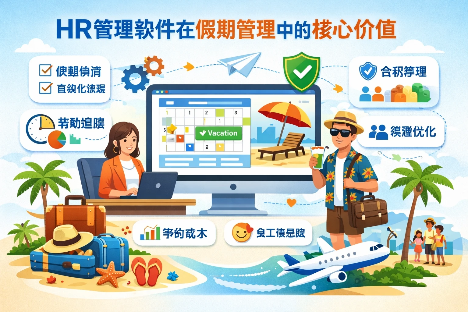 HR管理软件在假期管理中的核心价值