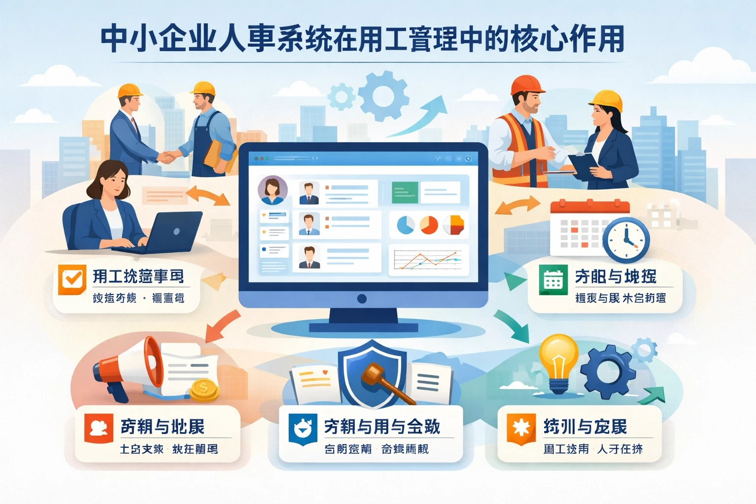 中小企业人事系统在用工管理中的核心作用
