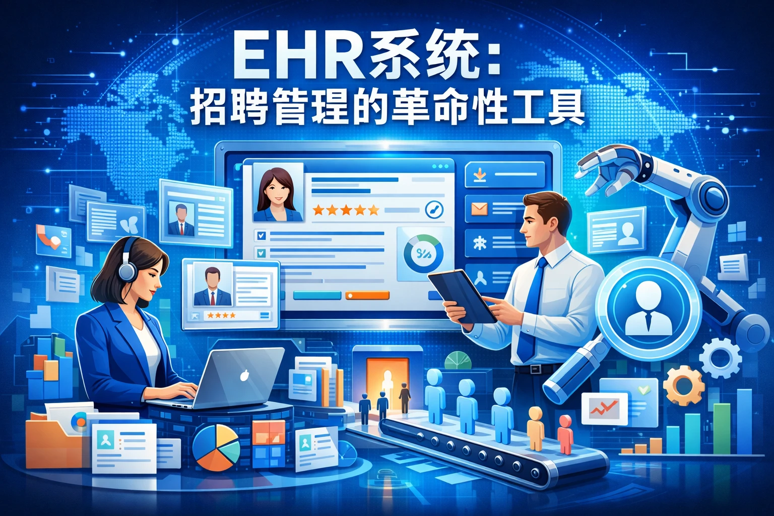EHR系统：招聘管理的革命性工具