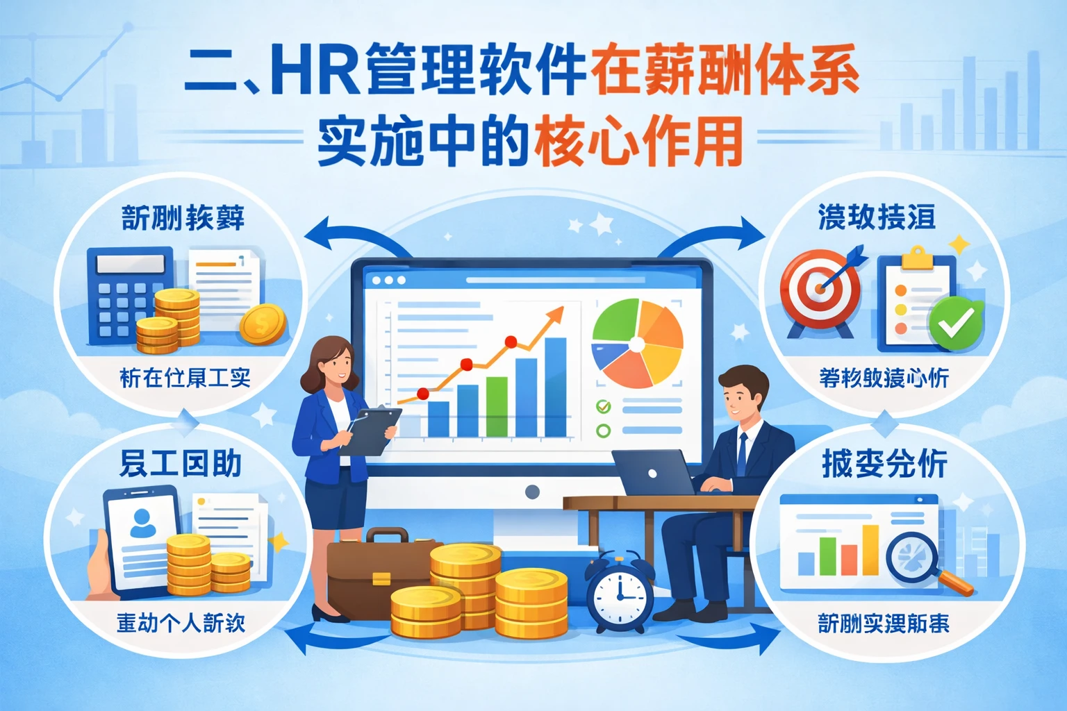 二、HR管理软件在薪酬体系实施中的核心作用