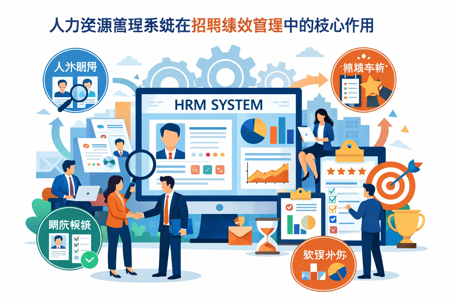 人力资源管理系统在招聘绩效管理中的核心作用