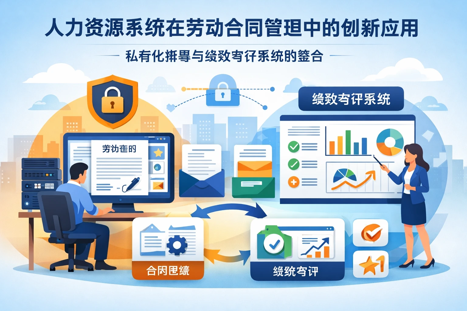 人力资源系统在劳动合同管理中的创新应用:私有化部署与绩效考评系统的整合