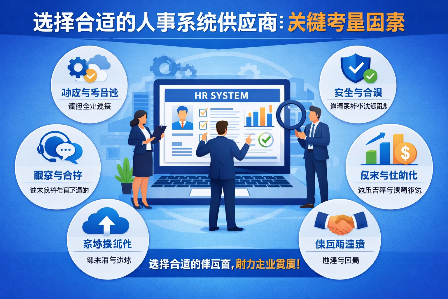选择合适的人事系统供应商：关键考量因素