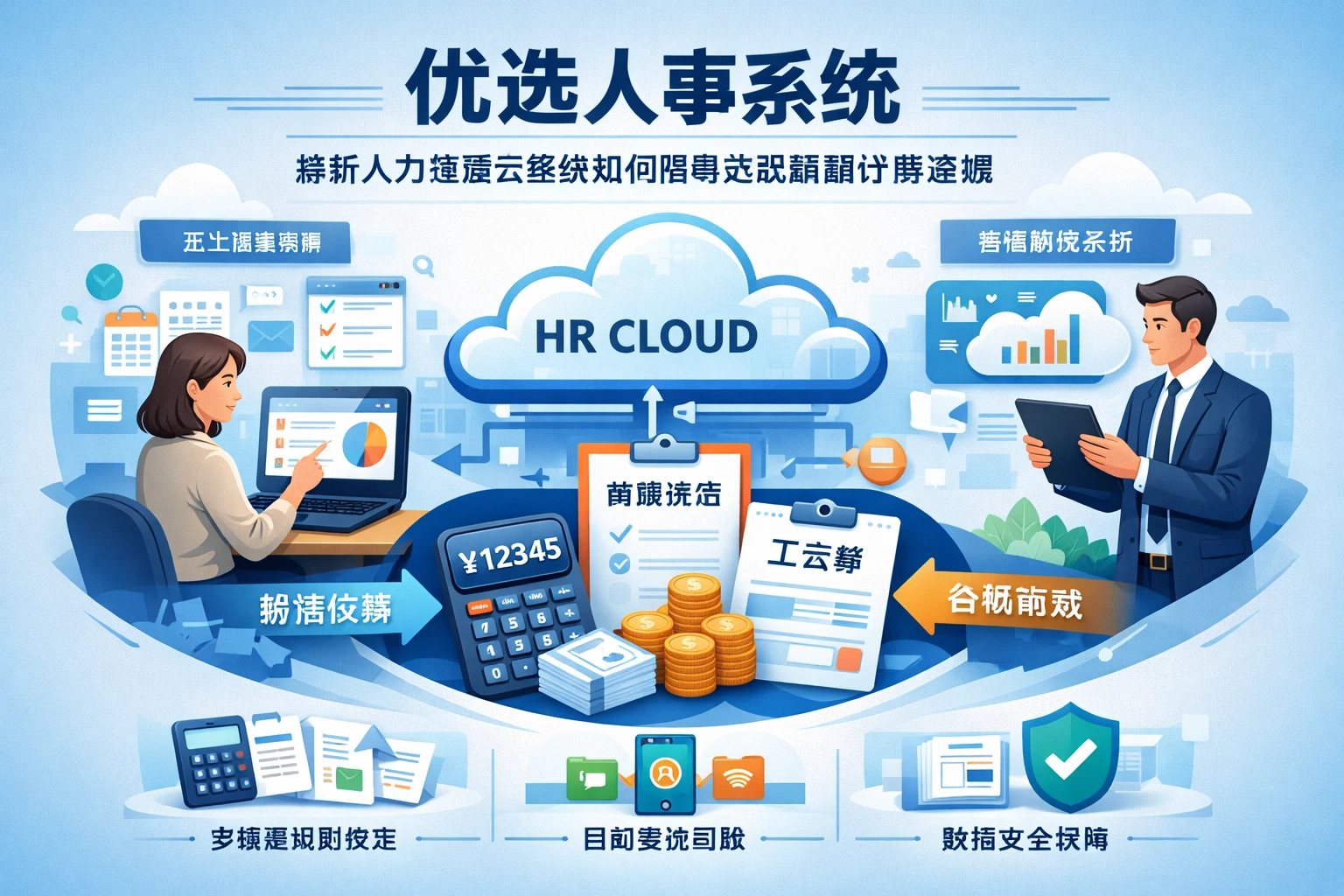 优选人事系统,解析人力资源云系统如何精准处理薪酬计算难题