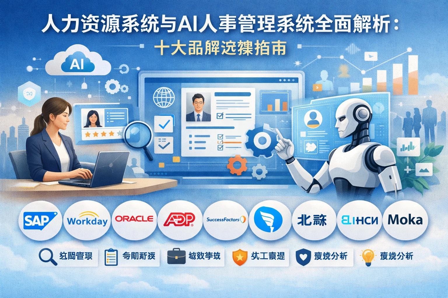 人力资源系统与AI人事管理系统全面解析：十大品牌选择指南